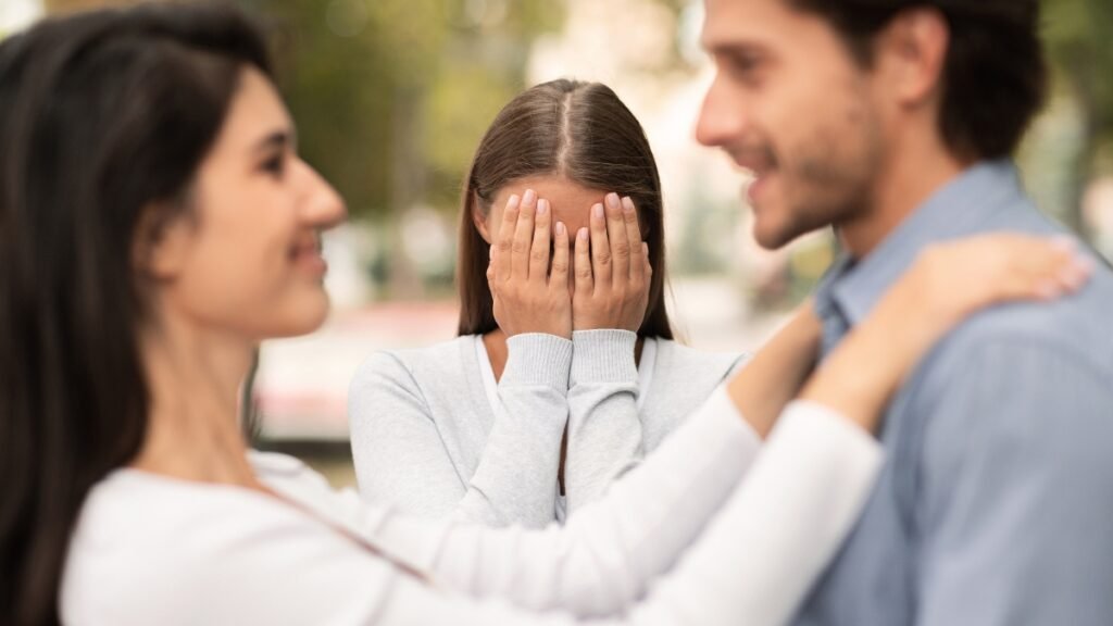 souffrance de voir son ex en couple